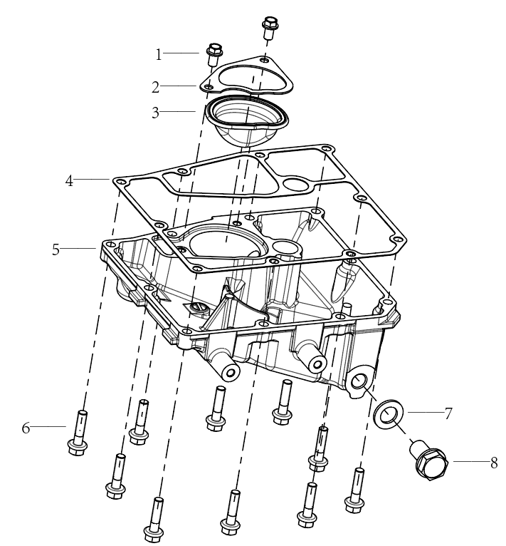 E09 OIL PAN ASSEMBLY
