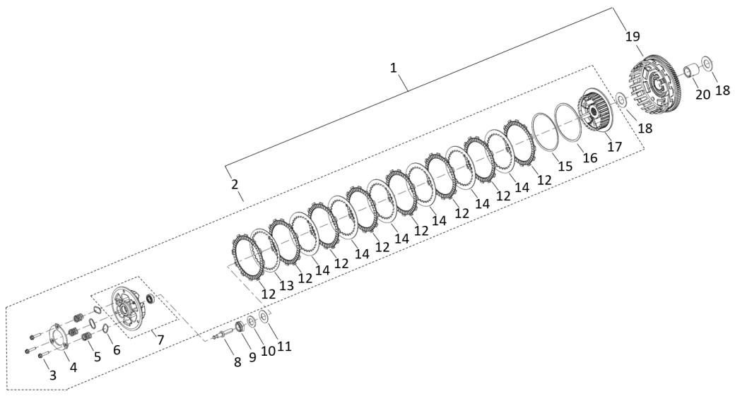 E12 CLUTCH SYSTEM