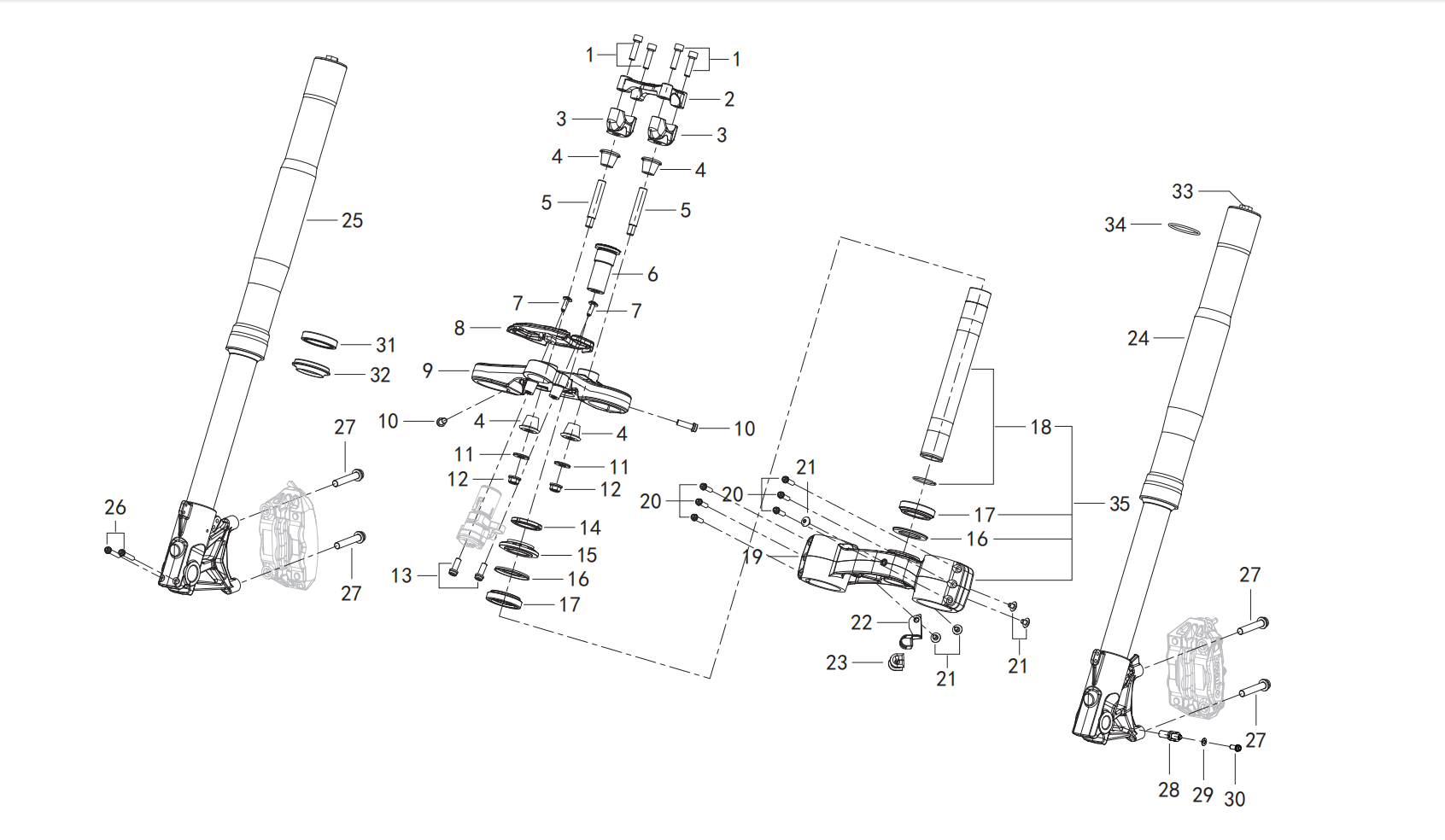 F02 FORK ASSY.