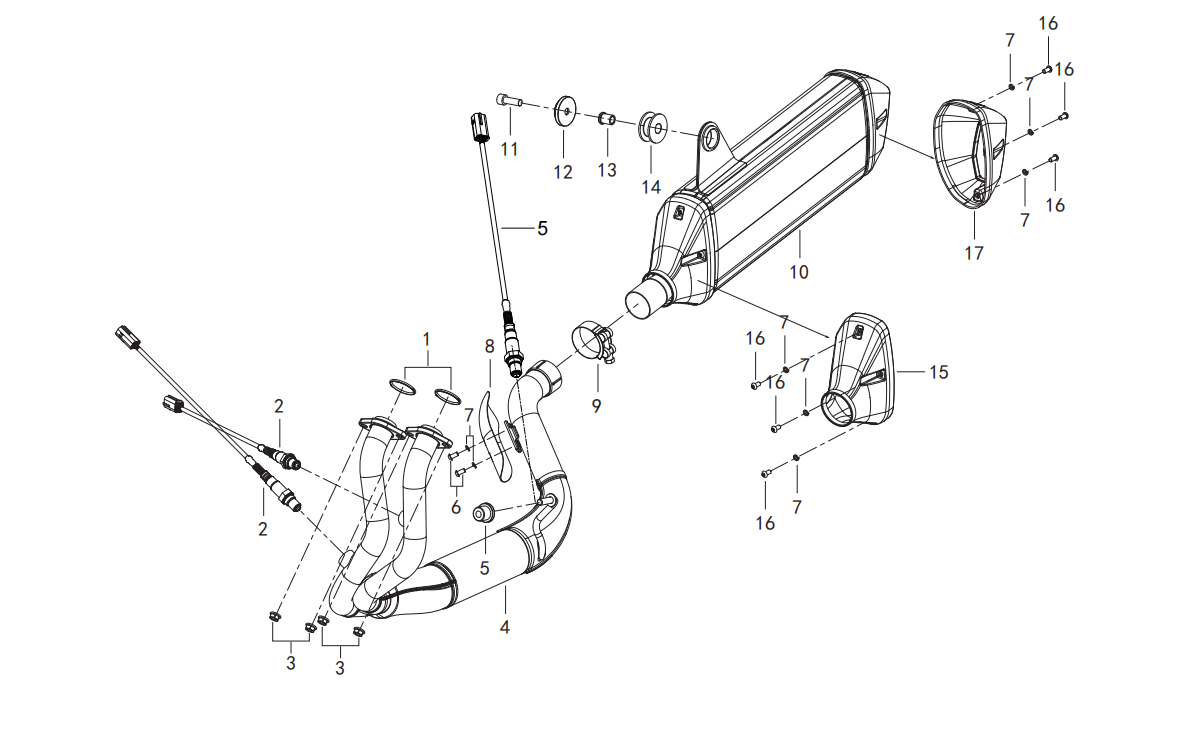 F05 MUFFLER ASSY.