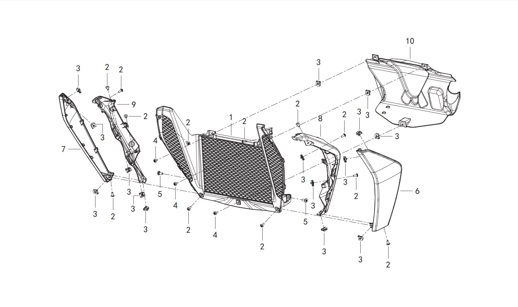 F24 FRONT COVER ASSY.