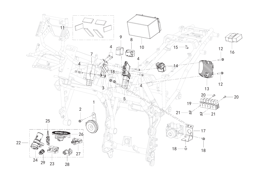 F29 I ELECTRICAL EQUIPMENT ASSY.