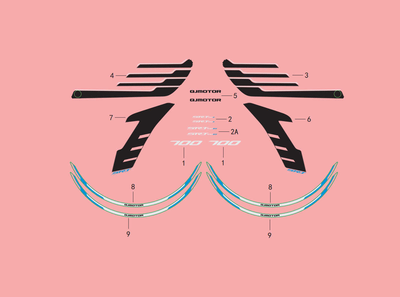 F34 // ED/S6 APPLIQUE ASSY.