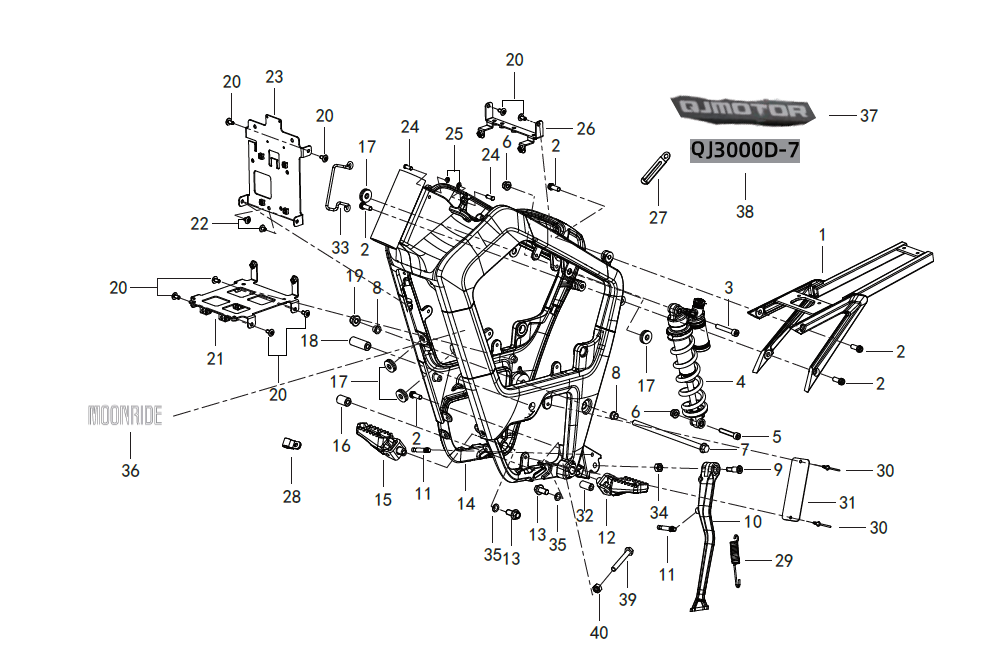 F07 FRAME BODY ASSY.