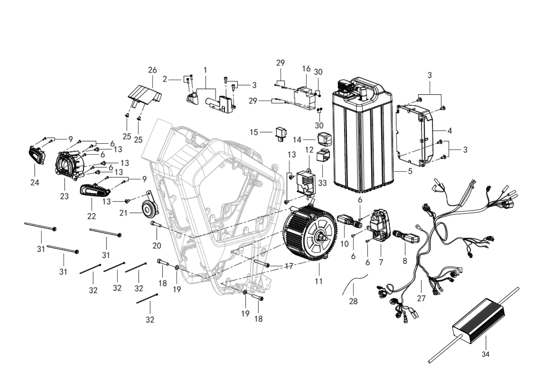 F09 ELECTRICAL ASSY.