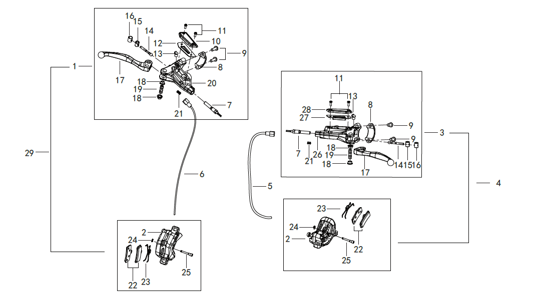 F10 FRONT DISK BRAKE ASSY.