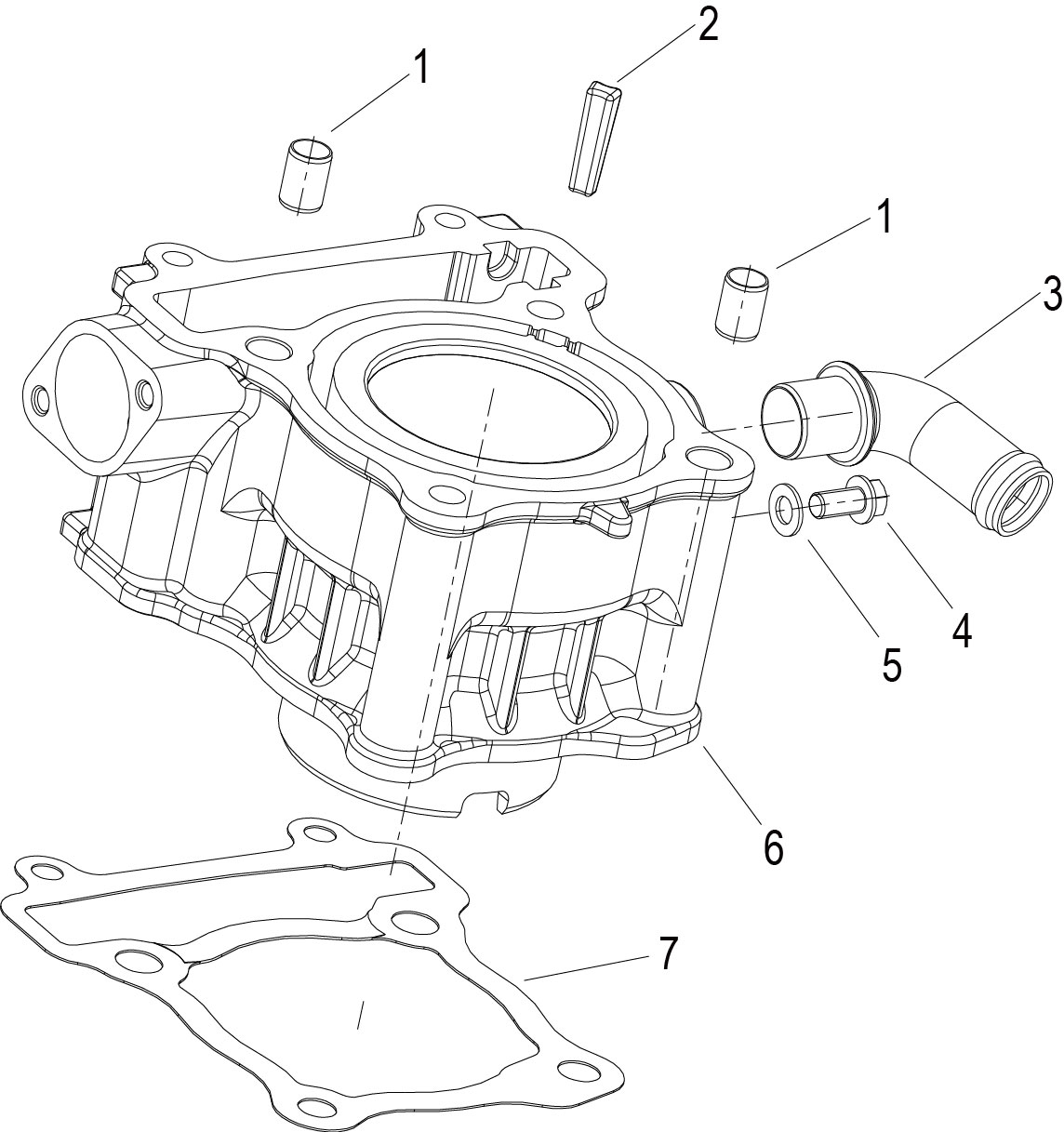 E07 CYLINDER ASSY