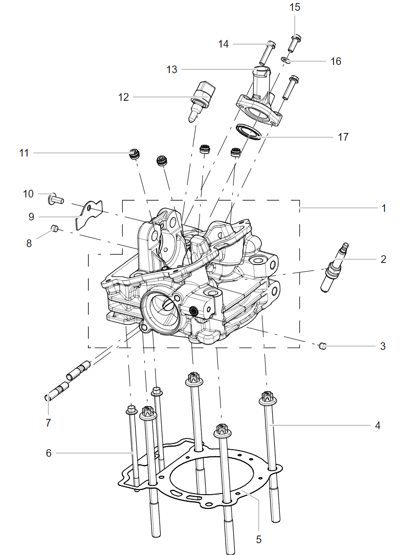 E02 CYLINDER HEAD