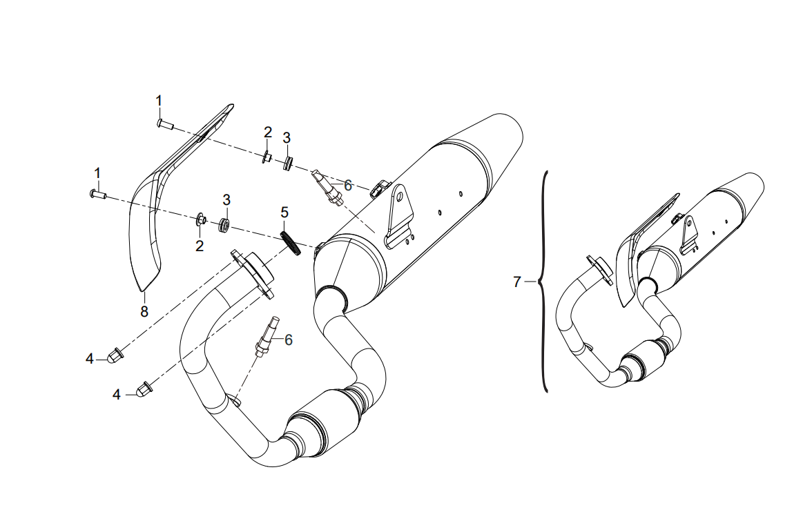 F05 MUFFLER ASSY.