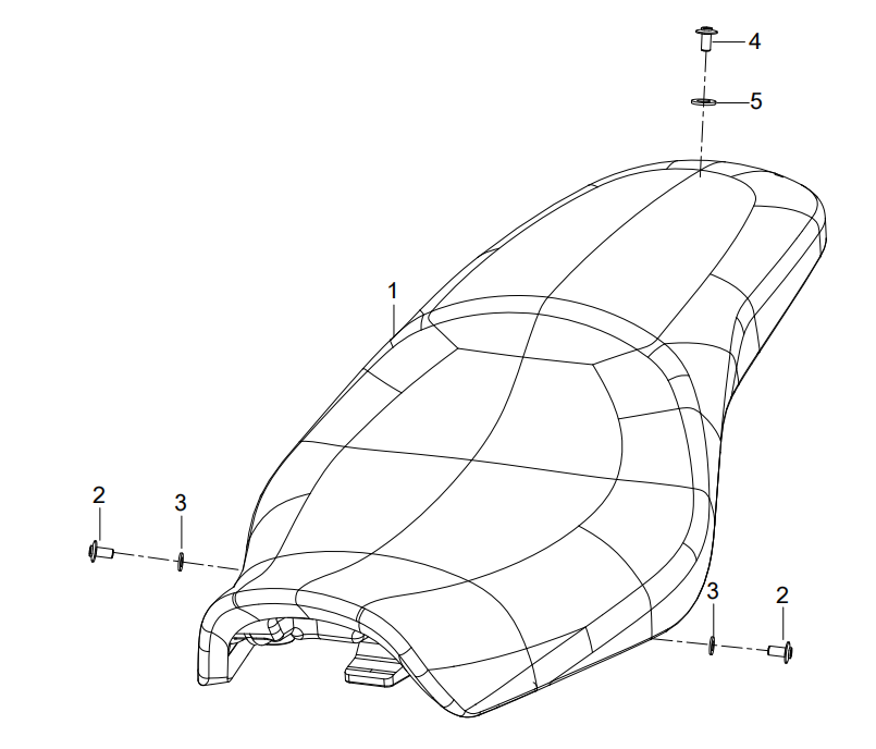 F08 SEAT ASSY.