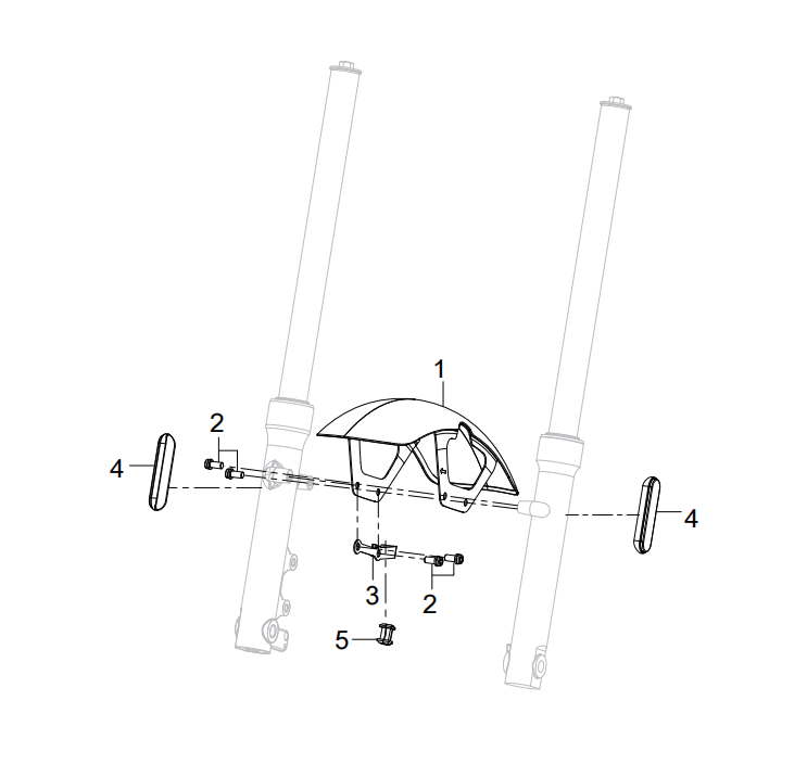 F15 REAR ABSORBER ASSY.