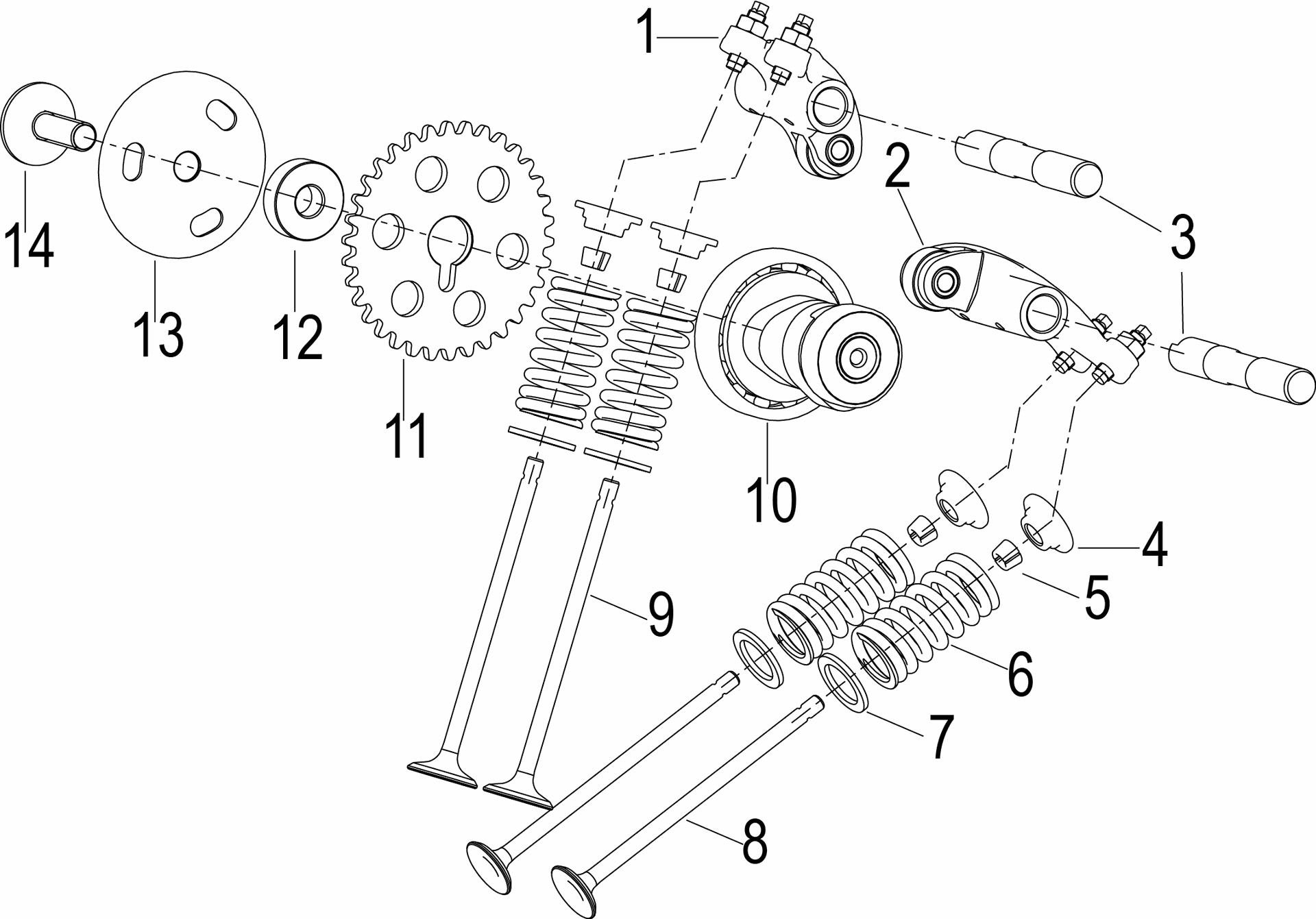 E04 VALVE MECHANISM SUB-ASSEMBLY