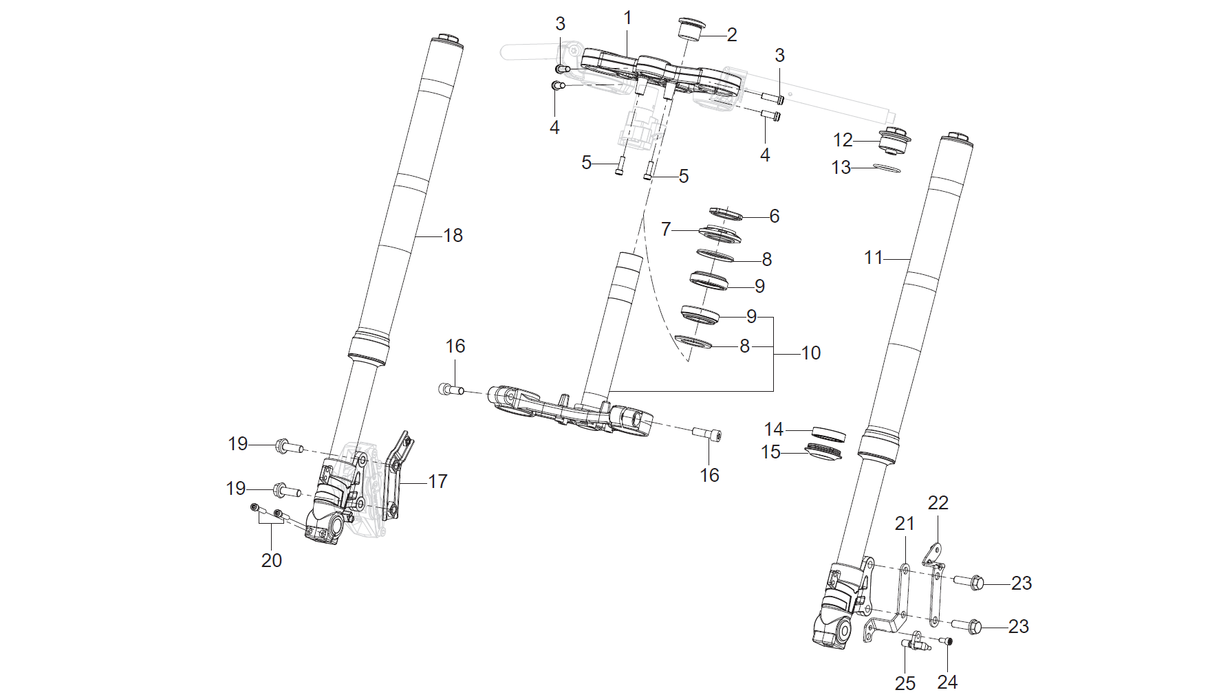 F02 FORK ASSY.