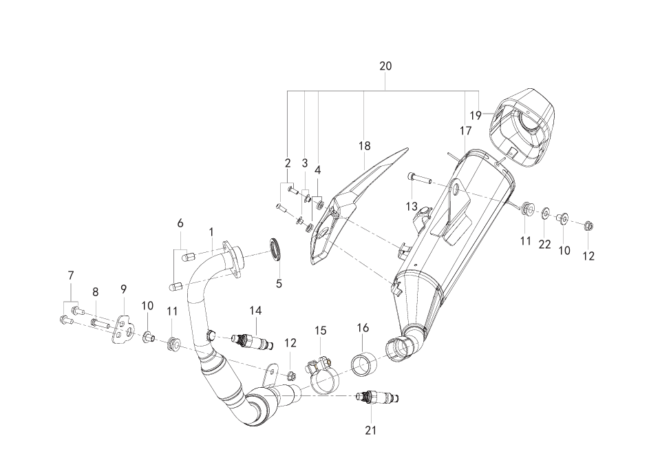 F05 MUFFLER ASSY.