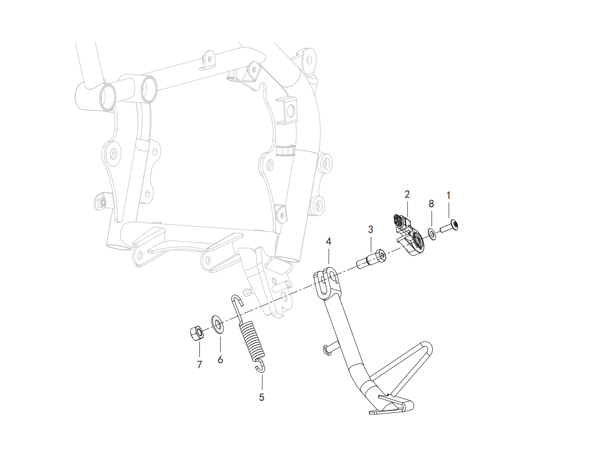 F11 SIDE STAND ASSY.