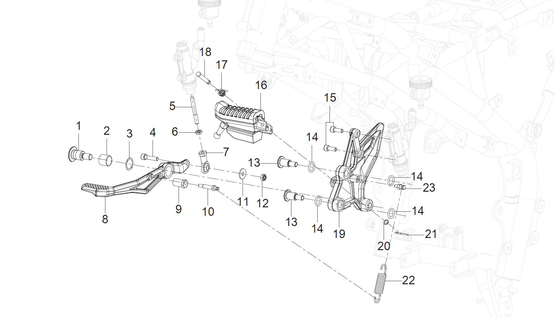 F13 Ⅱ PEDALING ASSY.