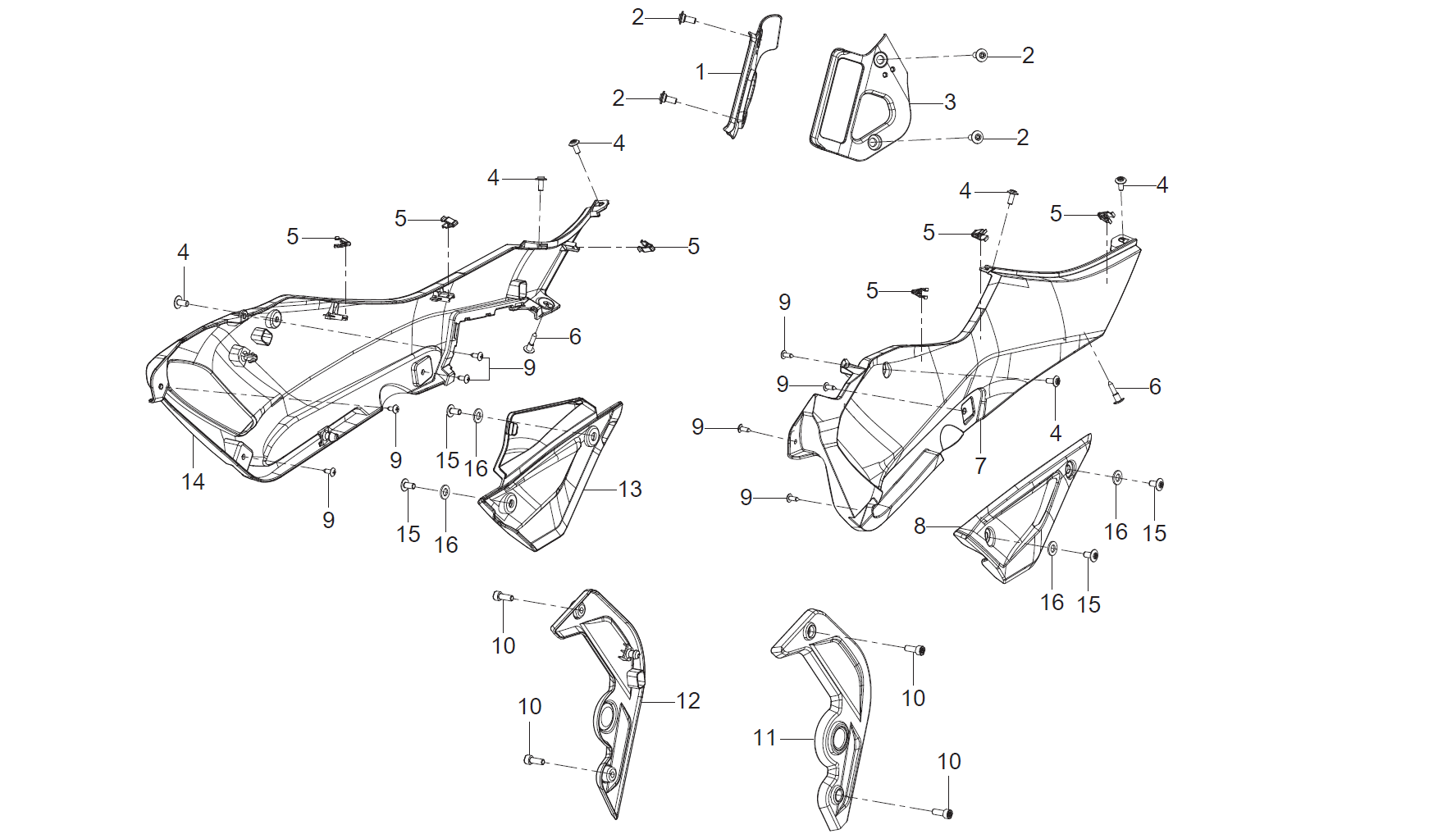 F22 SIDE COVER ASSY.