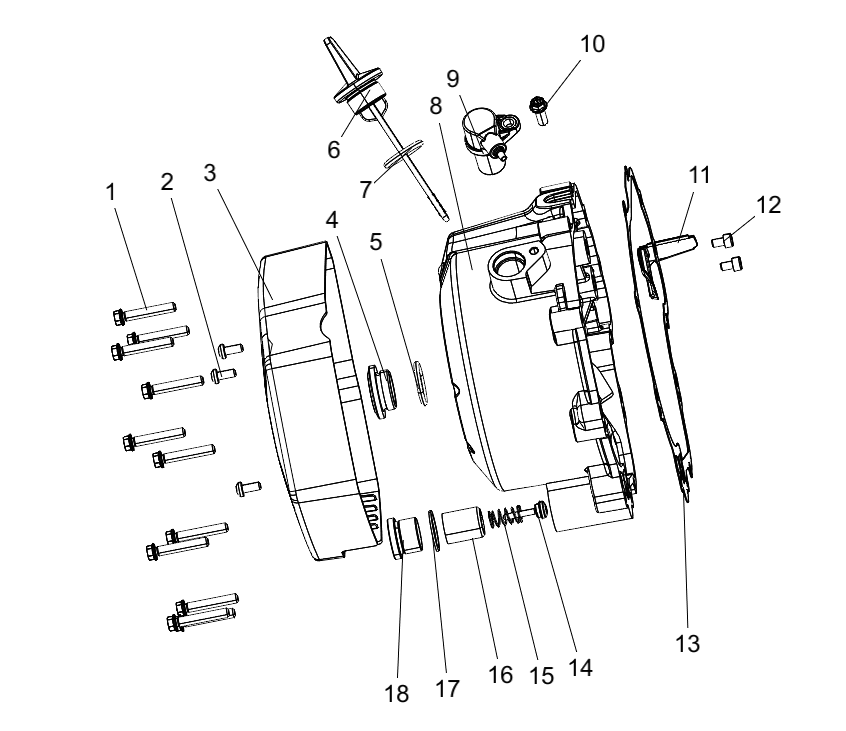 E13 RIGHT COVER ASSY
