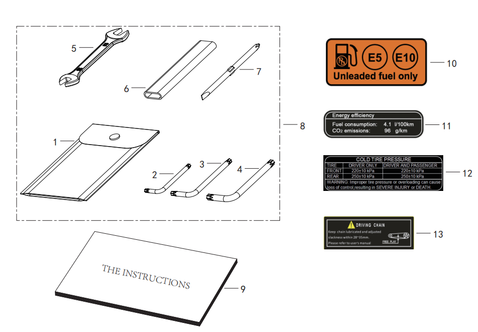 F28 TOOL KIT ASSY.