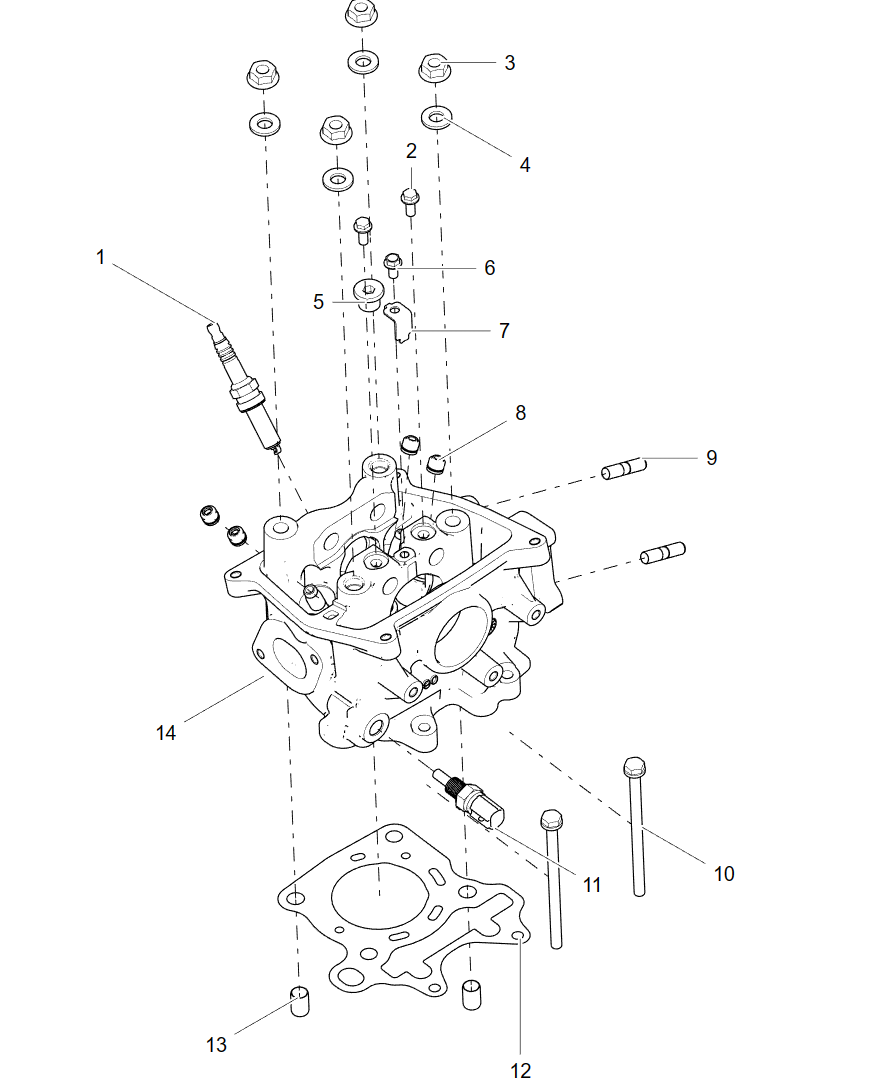 E02CLYINDER COVER ASSY