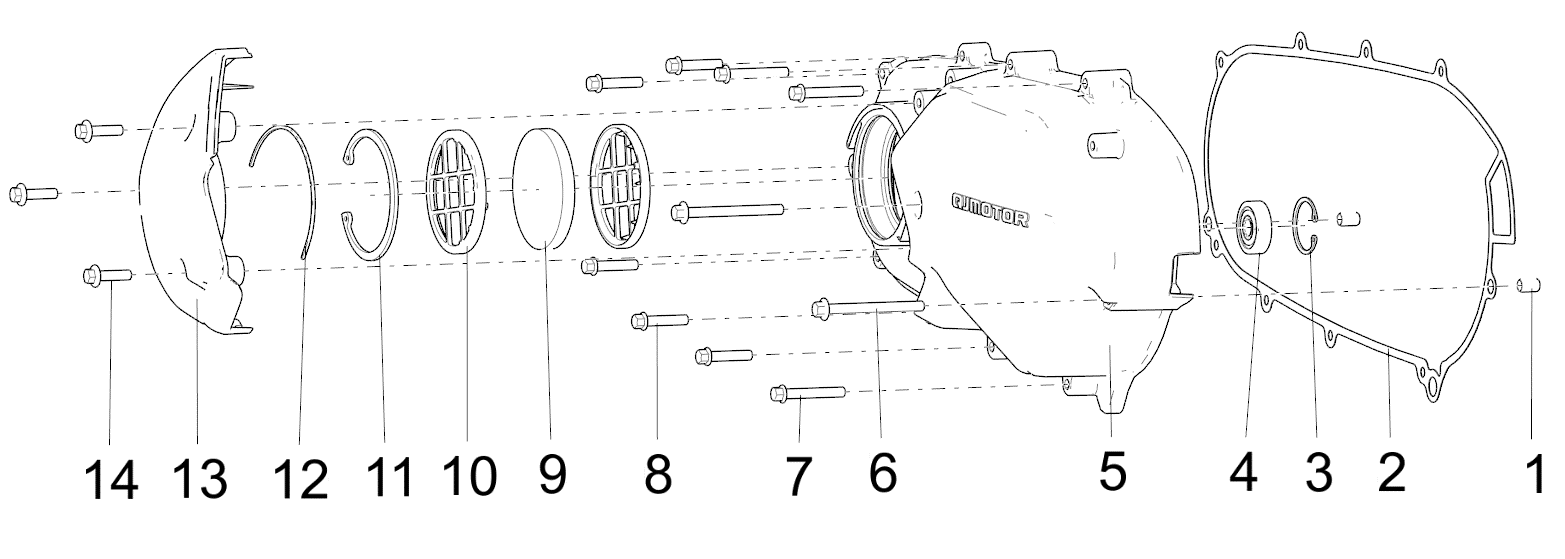 E11 LEFT COVER ASSY