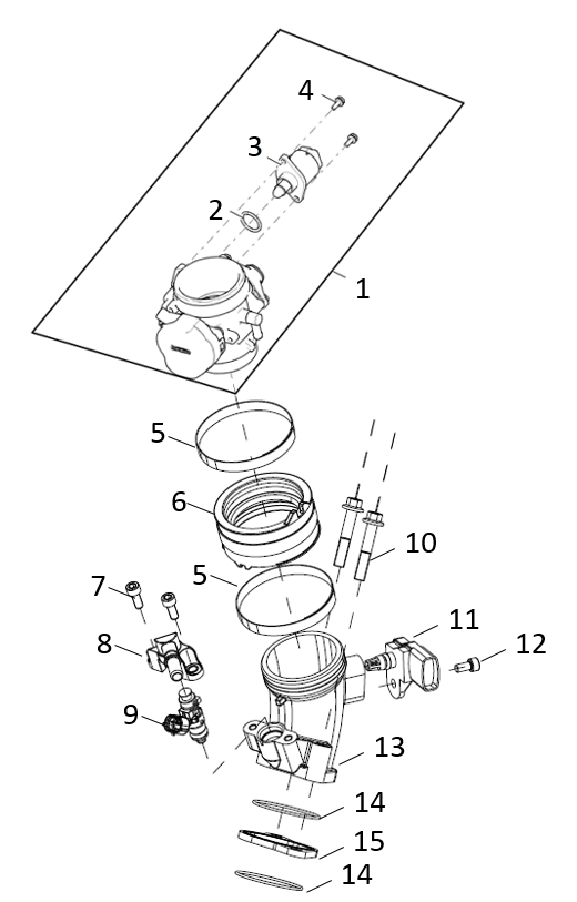 E17 THROTTLE BODY ASSY