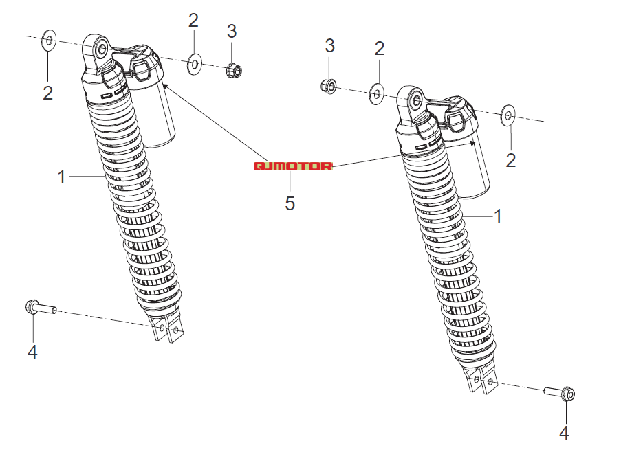 F13 REAR ABSORBER ASSY.