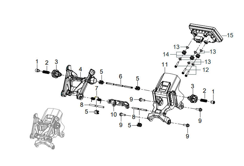 F15 2 WINDSHIELD ASSY.