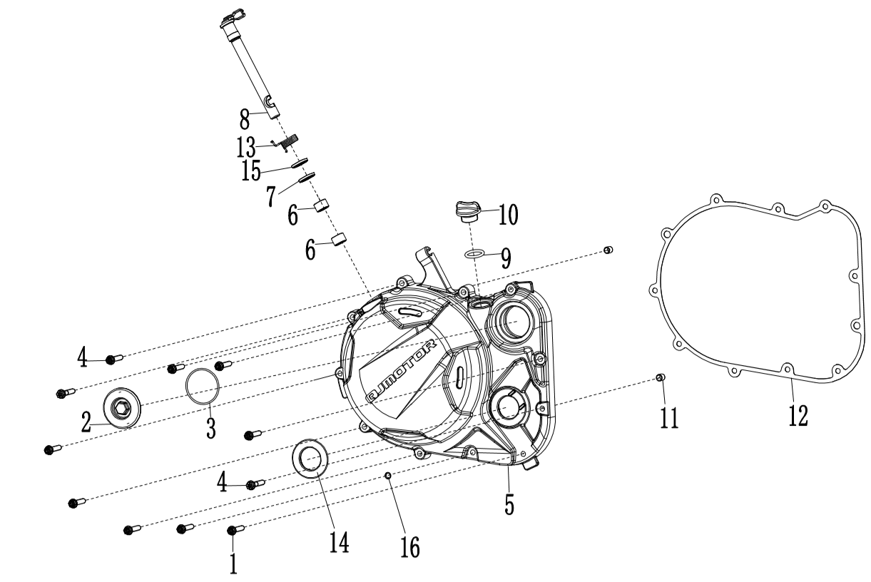 E14 RIGHT COVER ASSY