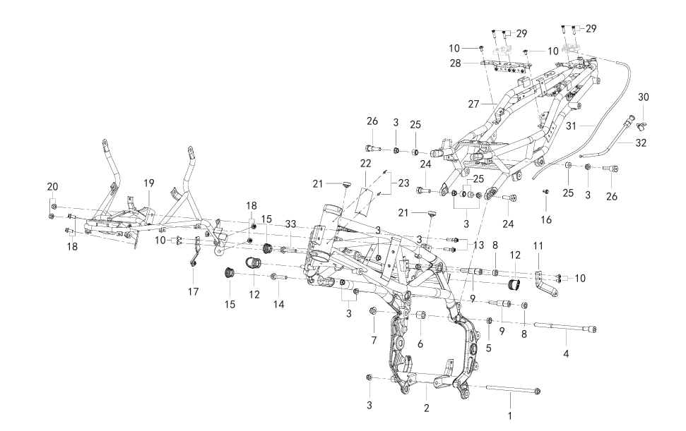 F10 FRAME BODY ASSY.