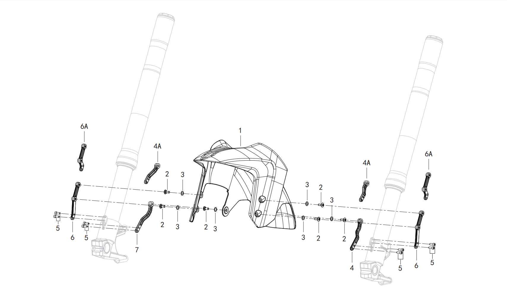 F18 FRONT FENDER ASSY.