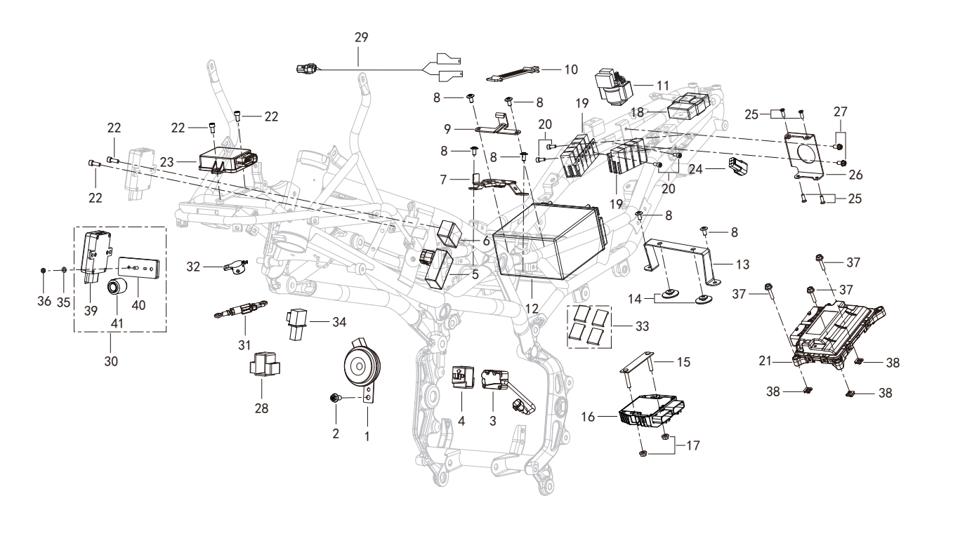 F25 I ELECTRICAL EQUIPMENT ASSY.