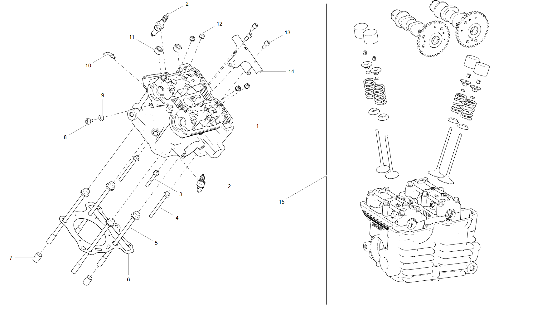 E02-1 CYLINDER HEAD