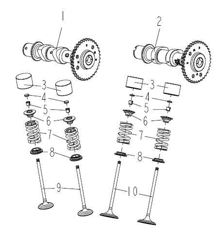 E04-1 VALVE MECHANISM SUB-ASSEMBLY