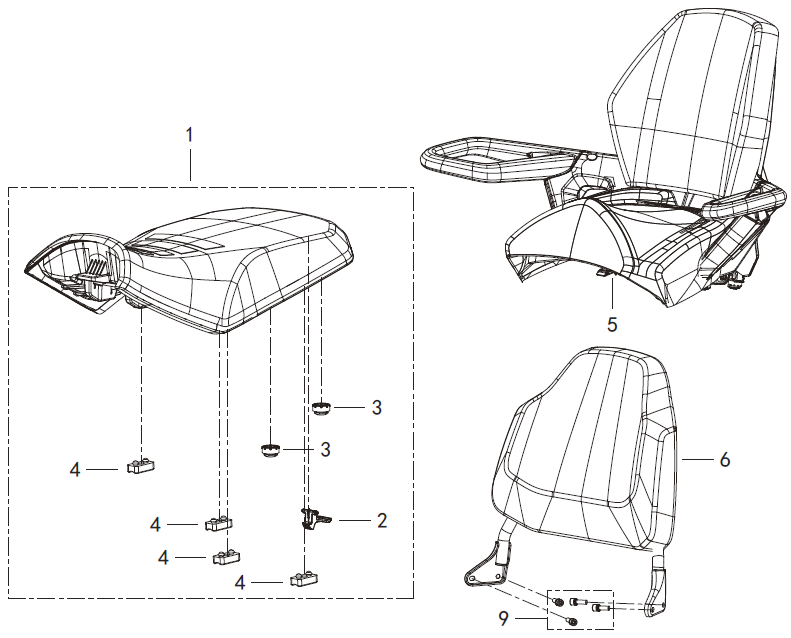 F22 I SEAT CUSHION SYSTEM I.