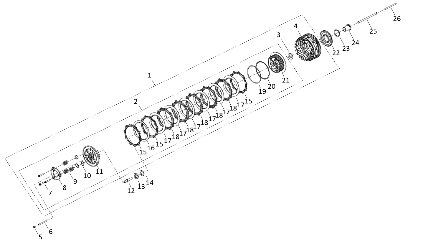 E12 CLUTCH SYSTEM