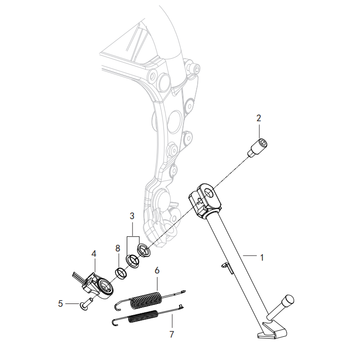 F12 MAIN STAND ASSY.