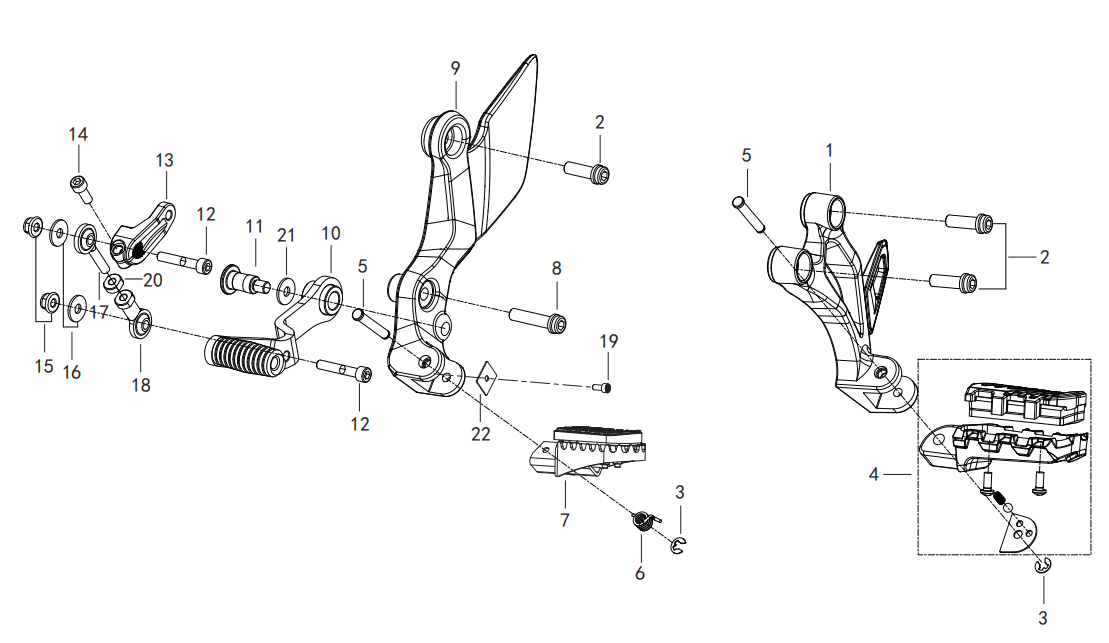 F13 PEDAL ASSY.