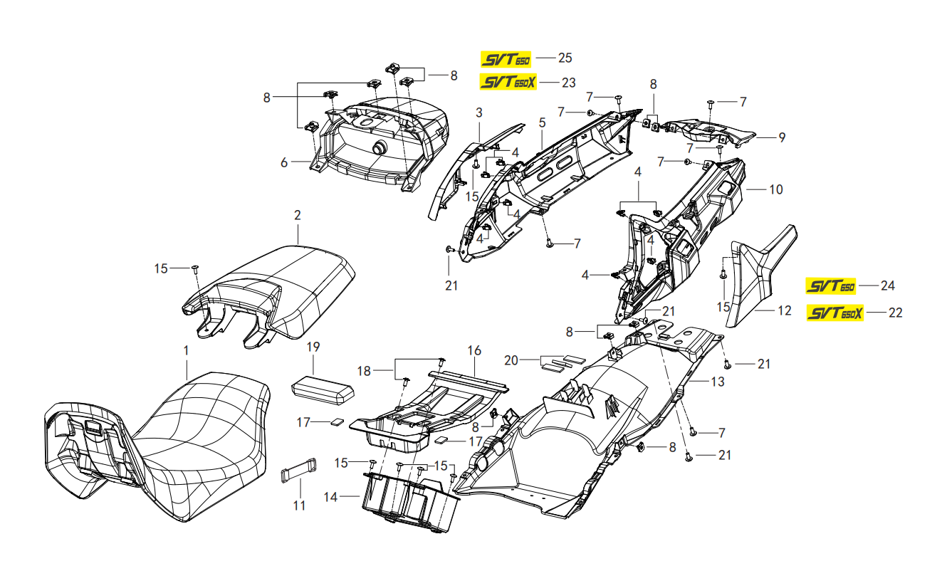 F22 TAIL COVER ASSY.