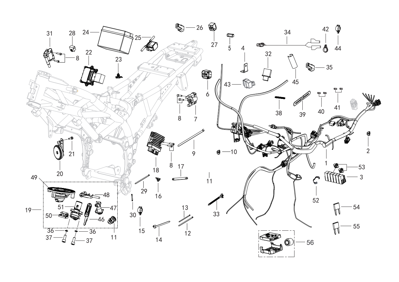 F25 I ELECTRICAL EQUIPMENT ASSY.