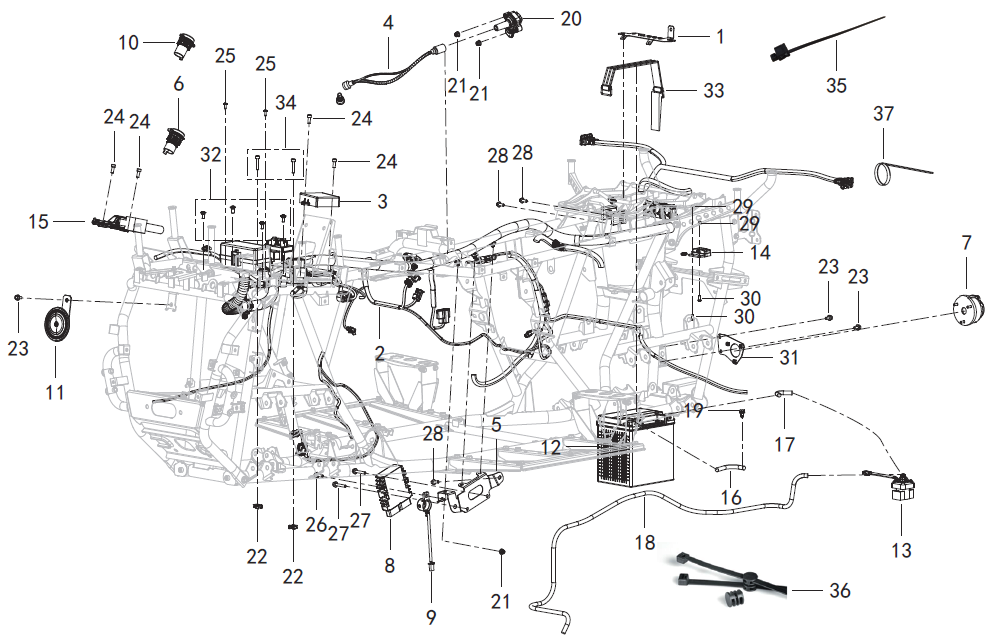 F33 II ELECTRICAL EQUIPMENT ASSY II.