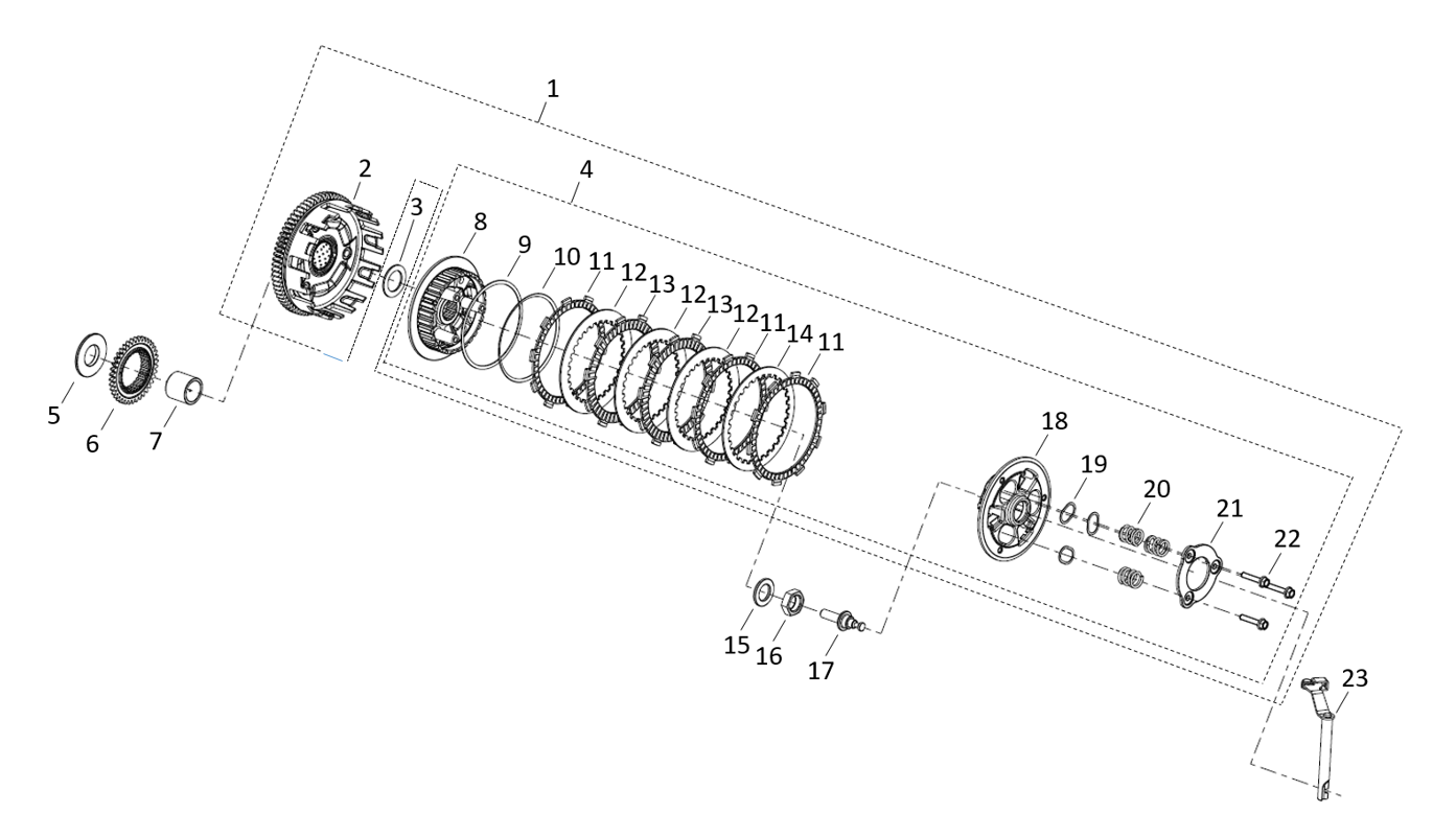 E12 CLUTCH SYSTEM