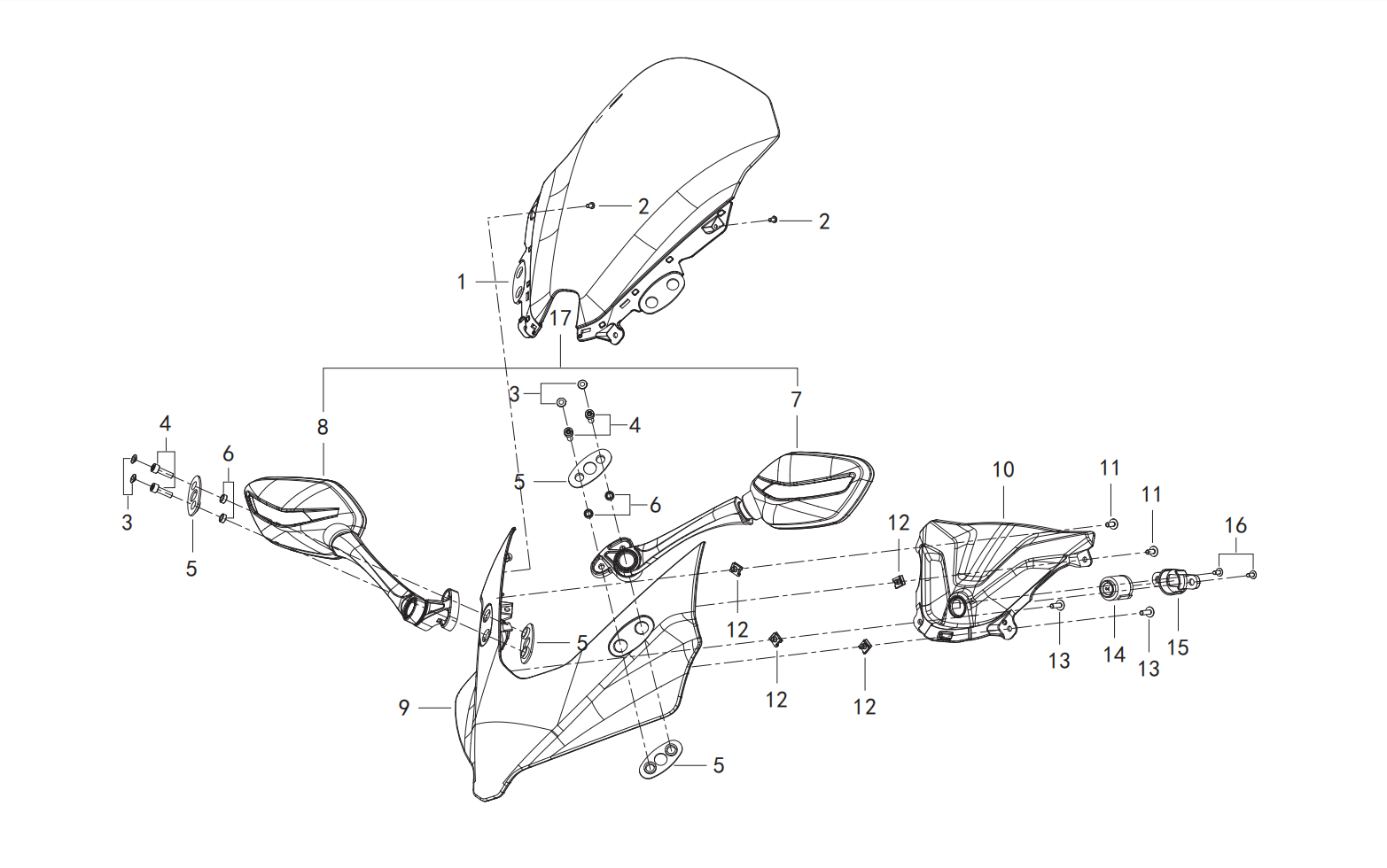 F18 FRONT HOOD ASSY.