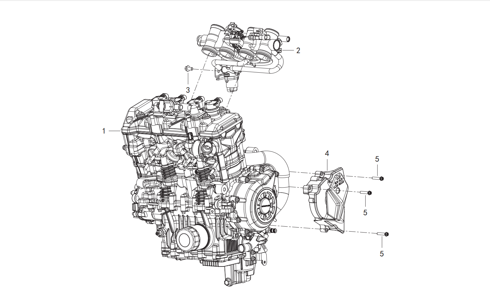F27 ENGINE ATTACHMENT ASSY.