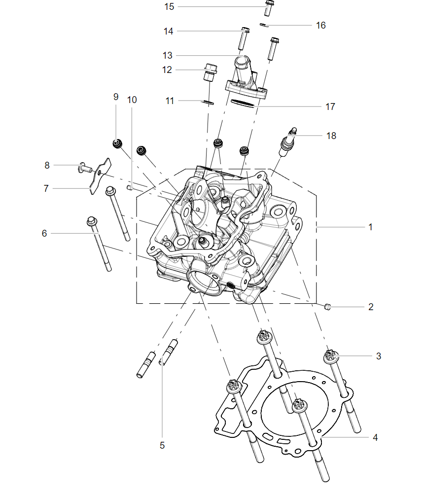 E02 CYLINDER HEAD
