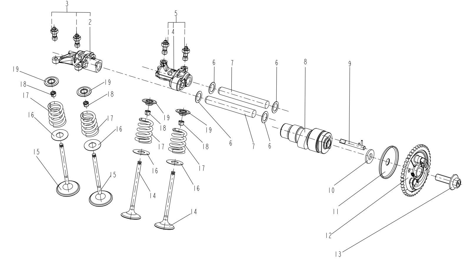 E05 VALVE MECHANISM SUB-ASSEMBLY
