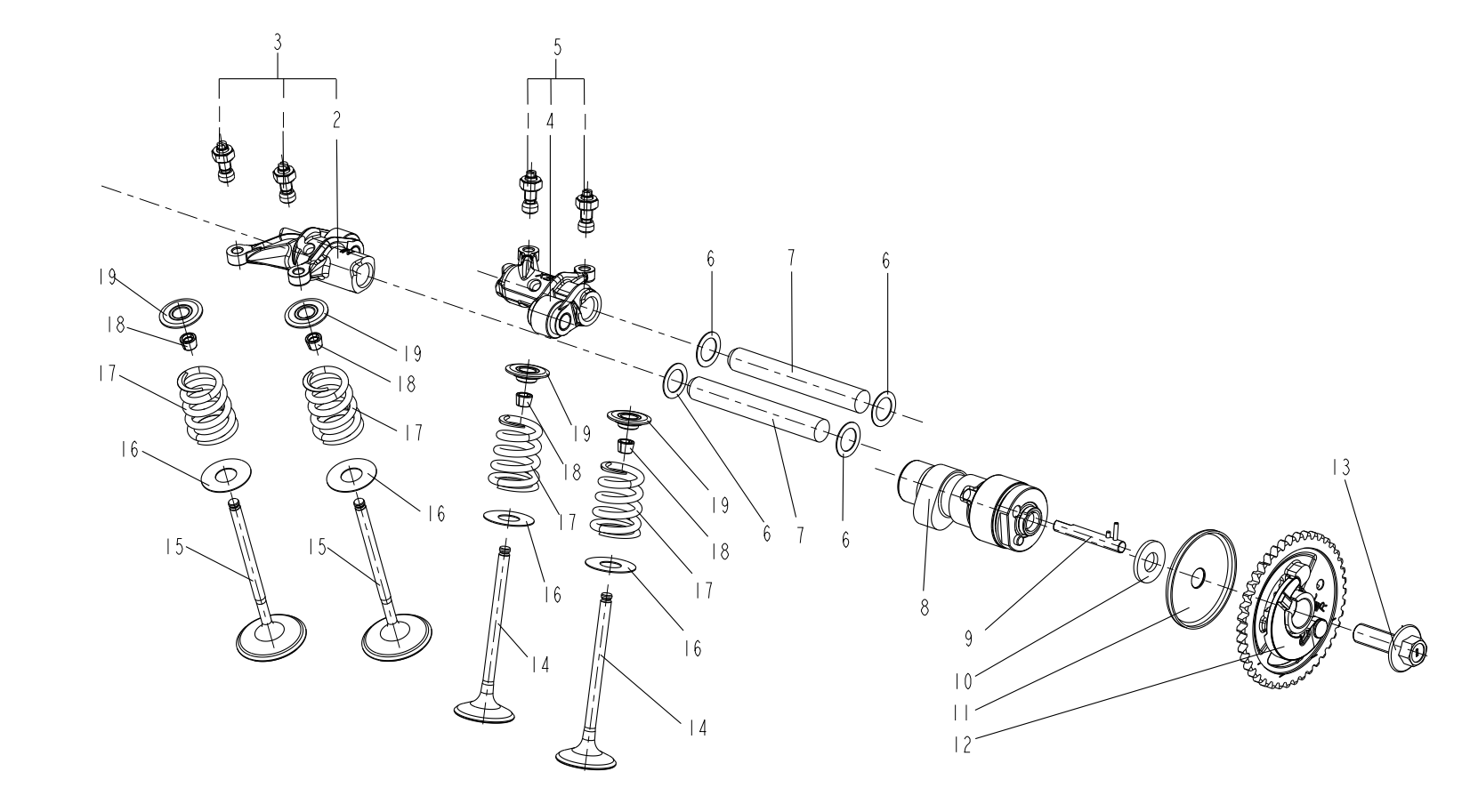 E06 VALVE MECHANISM SUB-ASSEMBLY