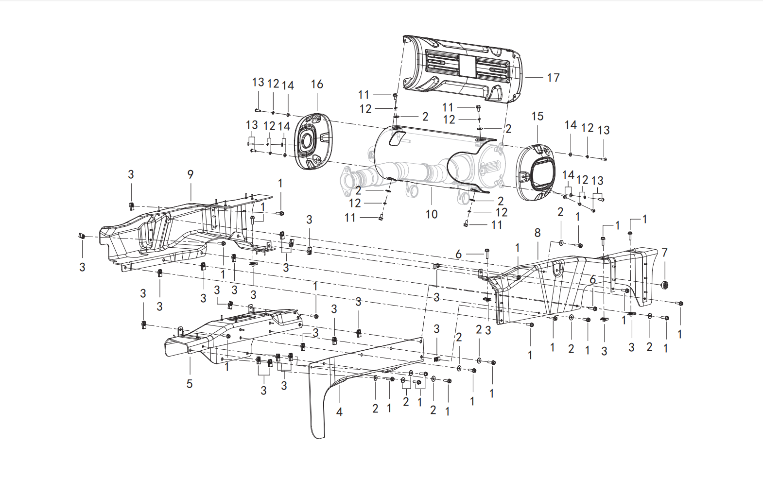 F13 Ⅱ EXHAUST SYSTEM.