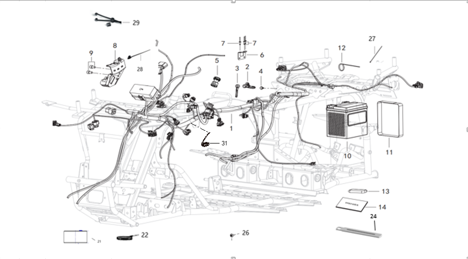 F33 II ELECTRICAL EQUIPMENT ASSY.