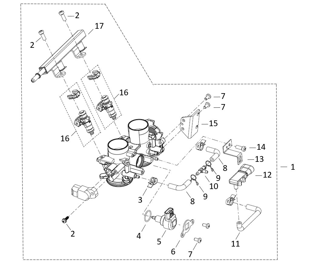 E18THROTTLEBODYASSY